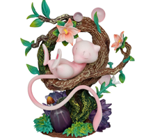 Mew endormi dans arbre – 15 cm