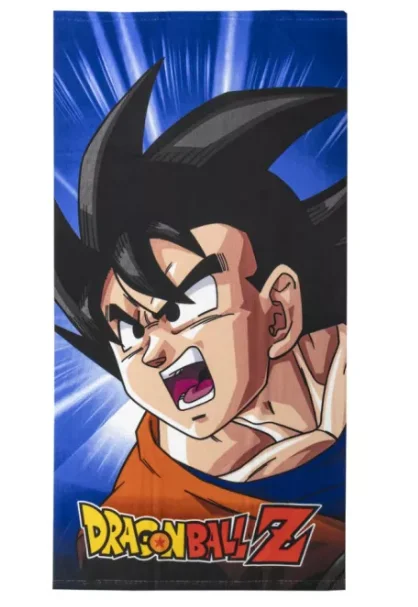 Dragon Ball Z Serviette De Bain Son Goku 70 X 140 Cm - AkiraHardware