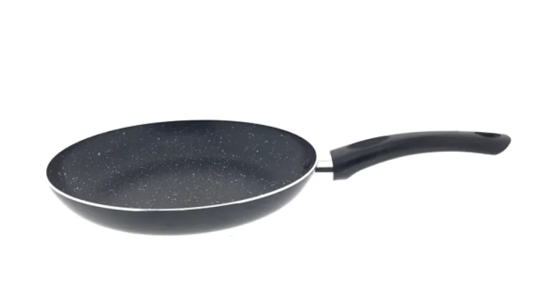 Benson Home Padella 28 cm rivestimento antiaderente in allumin, Padella + Pentola, Argento - AkiraHardware