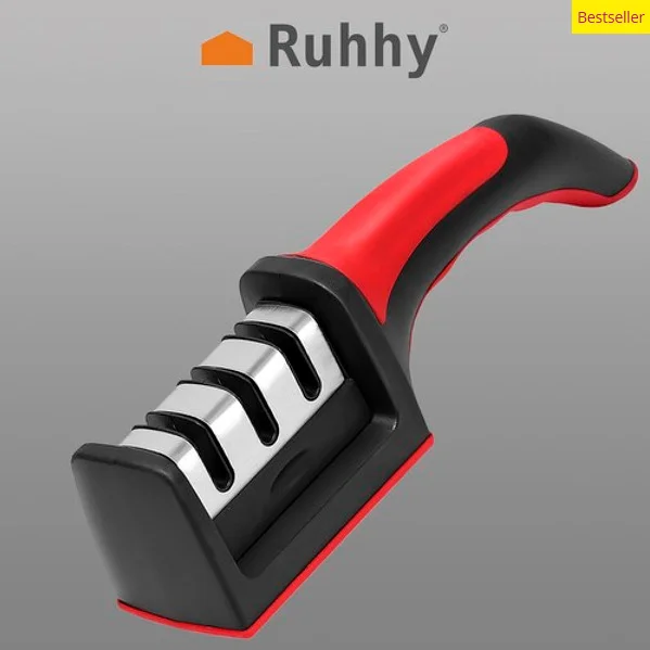 Aiguiseur de couteaux 3 in 1 à main 3 étapes  - AkiraHardware
