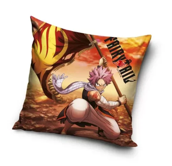 Fairy Tail párnahuzat 40x40 cm Velúr - AkiraHardware
