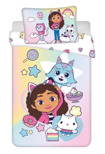 Gabby's Dollhouse dekbedovertrek Sugar- 100 x 135 cm - Katoen pre order - AkiraHardware