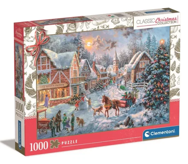 Clementoni Jigsaw Puzzle Collection - Getting Ready For Christmas 1000 Pieces - Puzzle For Adults 14