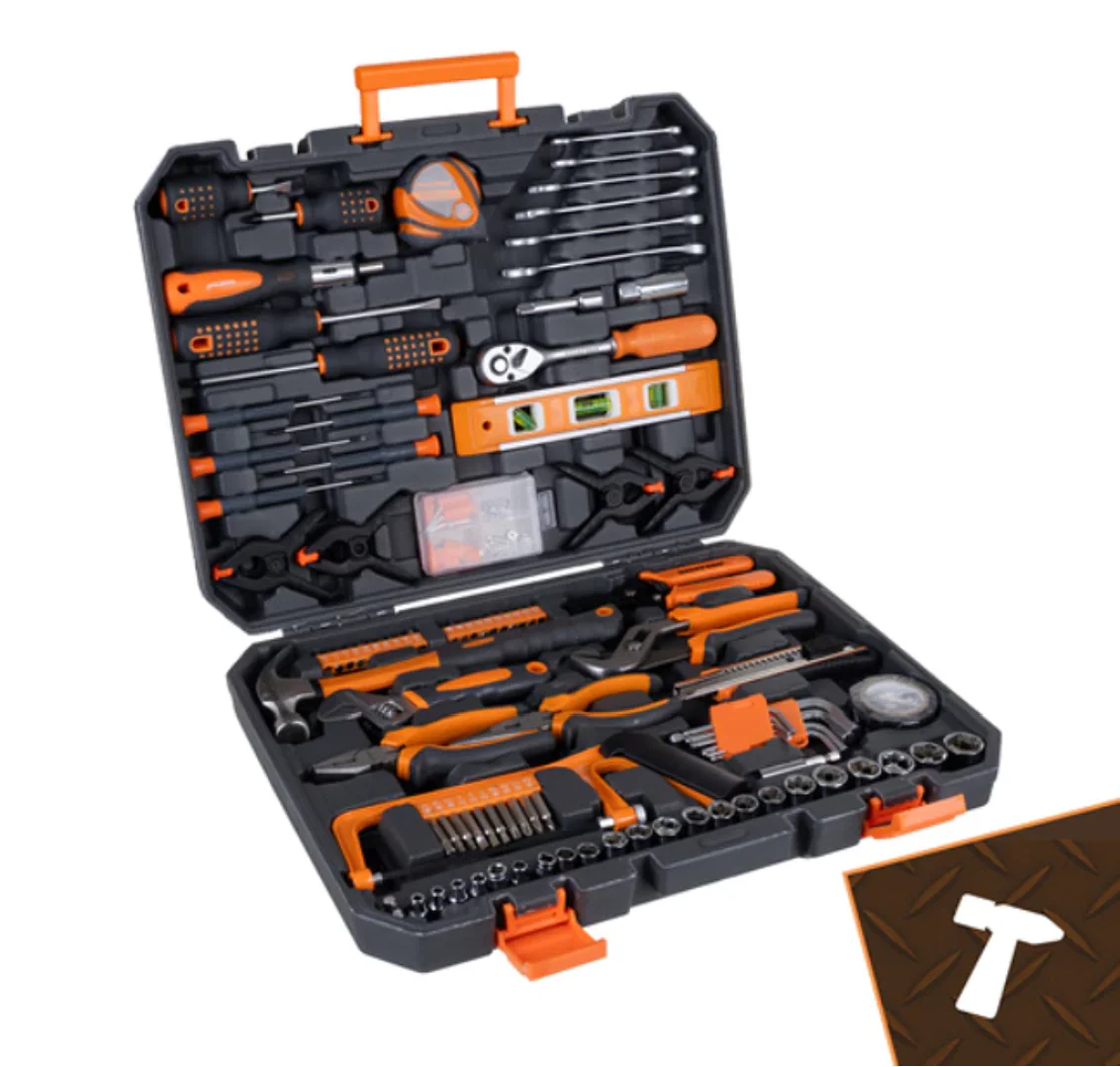 Iso Trade Zestaw Narzędzi Bigstren 168 el. Walizka Klucze Bity Nasadki 3 8' 1 4' 72T - AkiraHardware