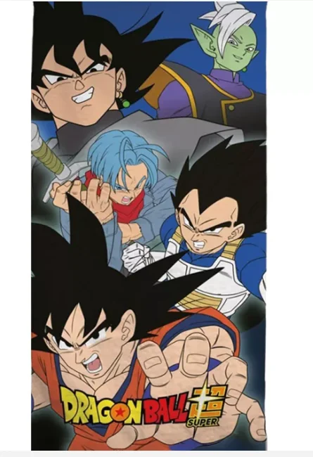Aymax - Serviette de plage - Dragon Ball z Tous Les Personnages - 70x140 cm - AkiraHardware