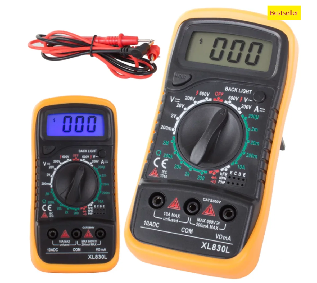 Cyfrowy Miernik Prądu Multimetr Tester Napięcia - AkiraHardware