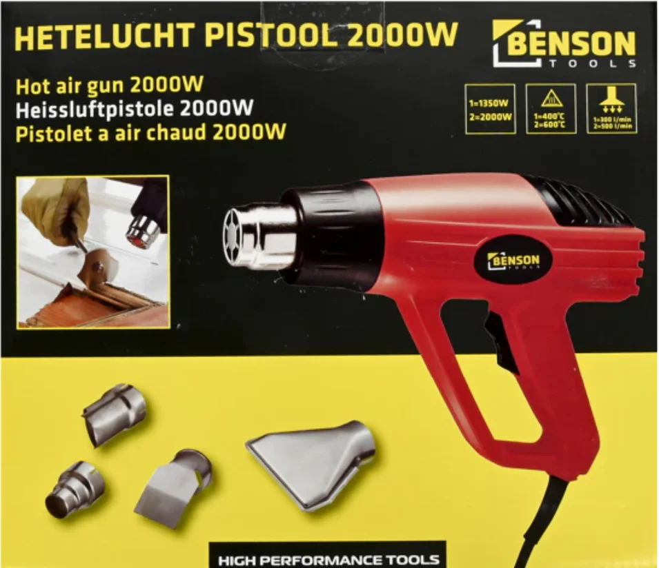 Promotion Pistolet à air chaud 2000W - AkiraHardware