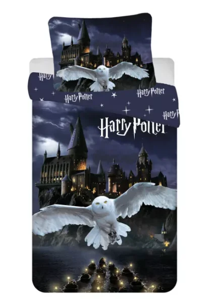 Harry Potter Dekbedovertrek Zweinstein - 140 x 200 cm - 70 x 90 cm - polyester - pre order - AkiraHardware