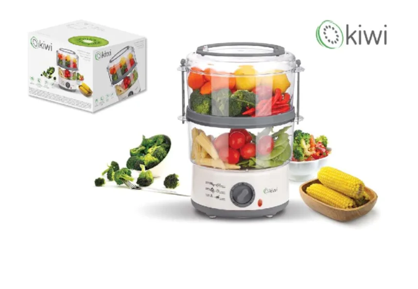 Kiwi 953 kfs2903 Cuiseur à Vapeur Électrique, 500 W, 5 l - AkiraHardware